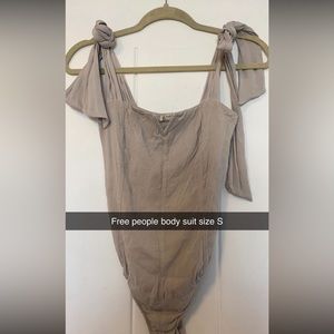 Freepeople Lola bodysuit in color harvest moon